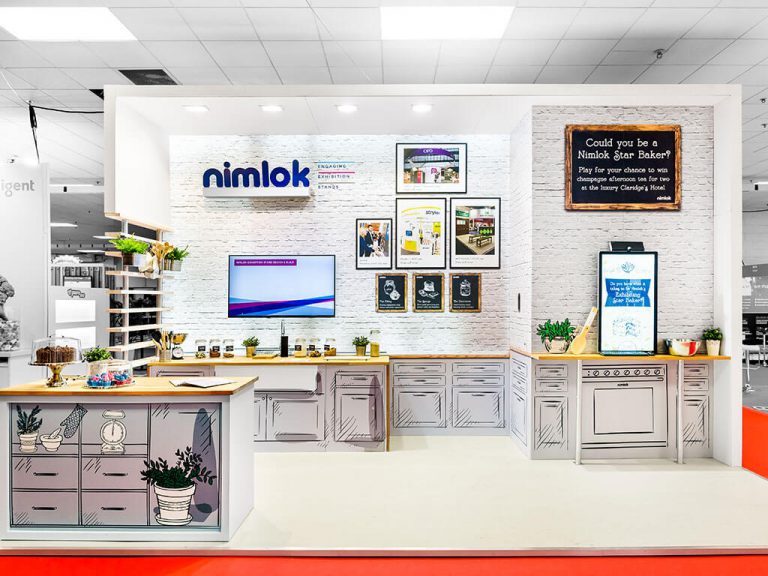 Nimlok Exhibition Stand at Marketing Week Live