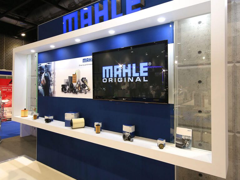 Exhibition stand texture