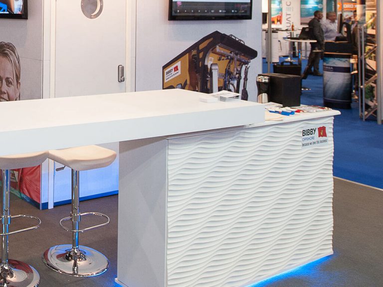 Exhibition stand texture