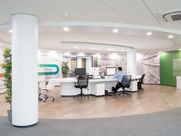 Americk Packaging Designer Area revamped interior