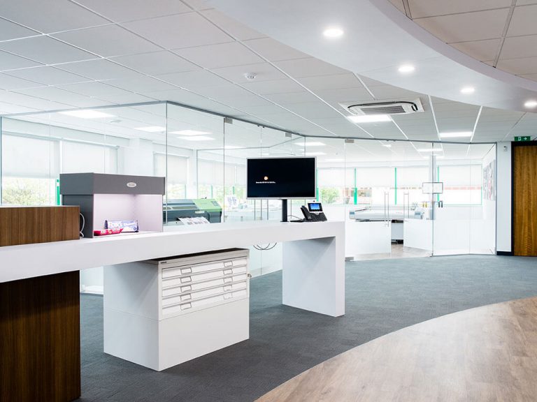 Americk Packaging revamped scientific area interior