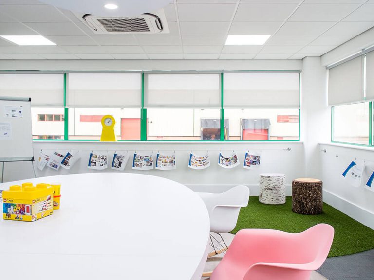 Americk Packaging revamped interior - Think Tank room