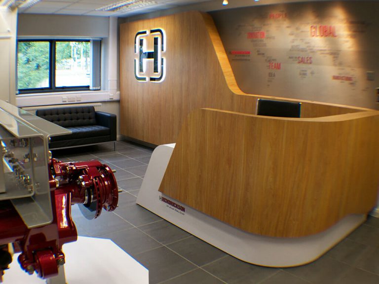 Hendrickson revamped reception area