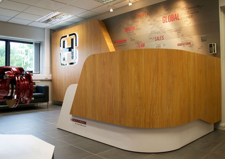 Hendrickson revamped reception area