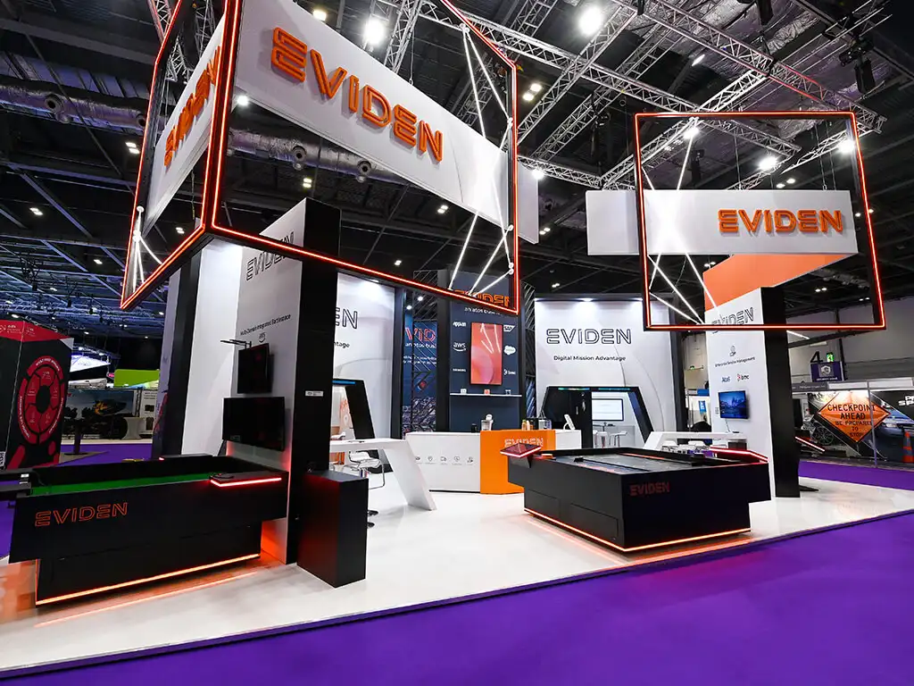 Engaging Exhibition Stand for Eviden by Nimlok