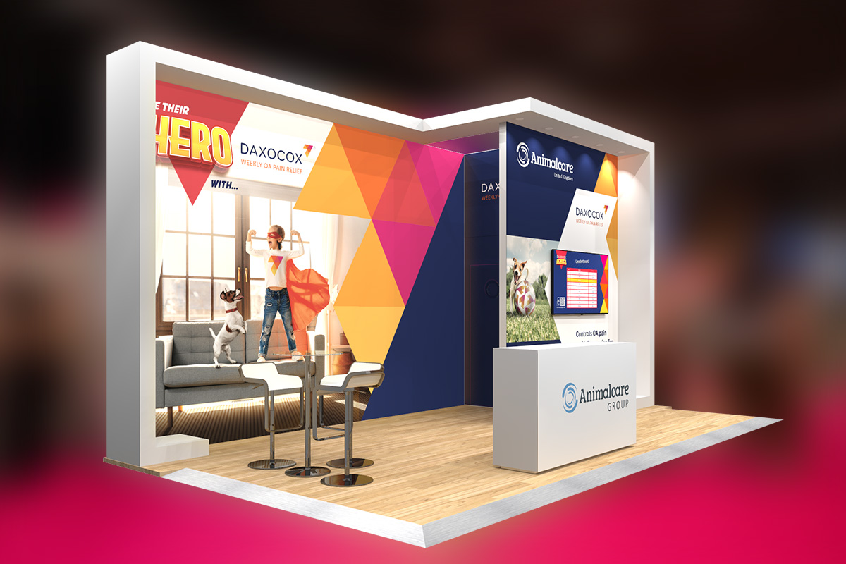 Animalcare - Stand Concept - Front Left Angle