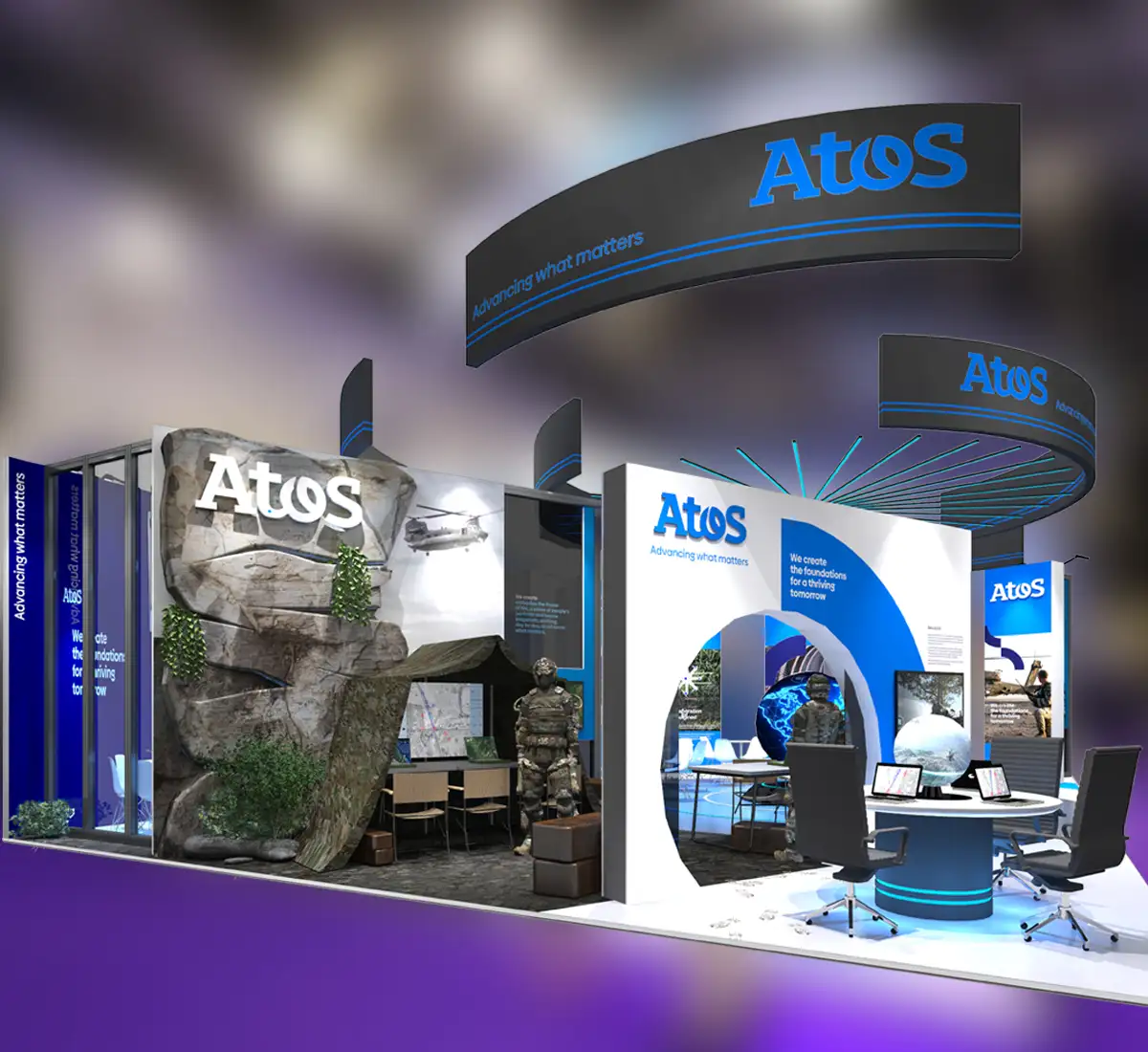 Atos case study - render comparison